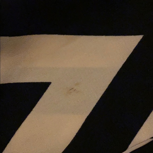 Cream and black striped dress - Picture 8 of 9